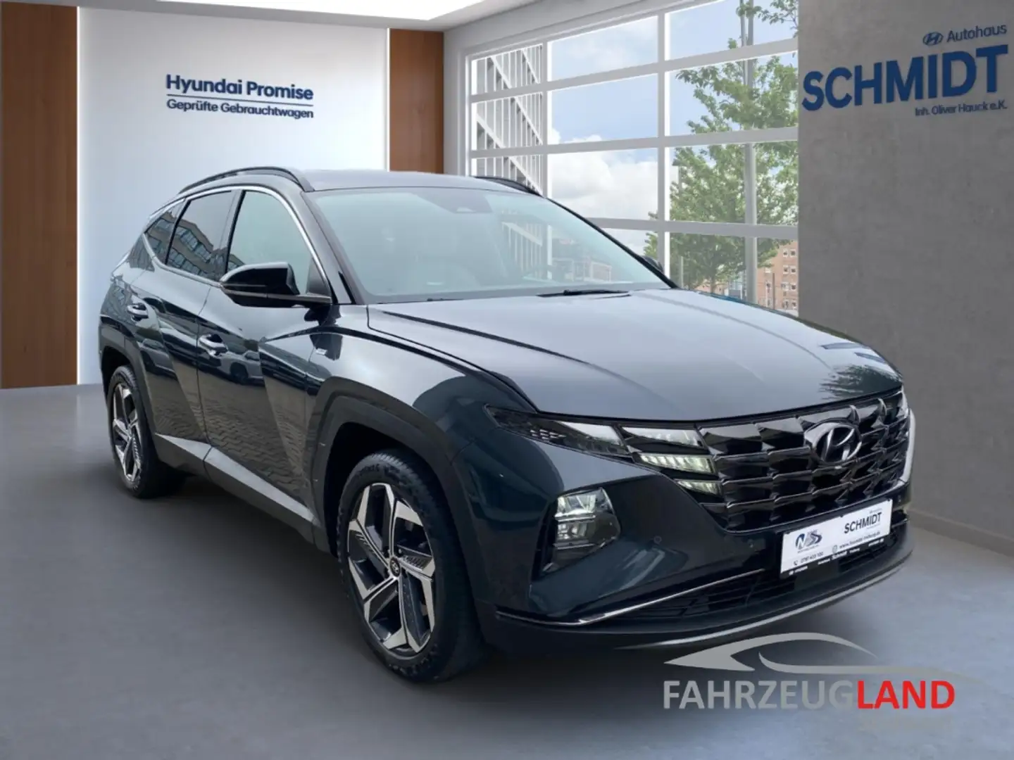 Hyundai TUCSON Prime Mild-Hybrid 2WD 1.6 T-GDI Navi Leder Digital Noir - 2