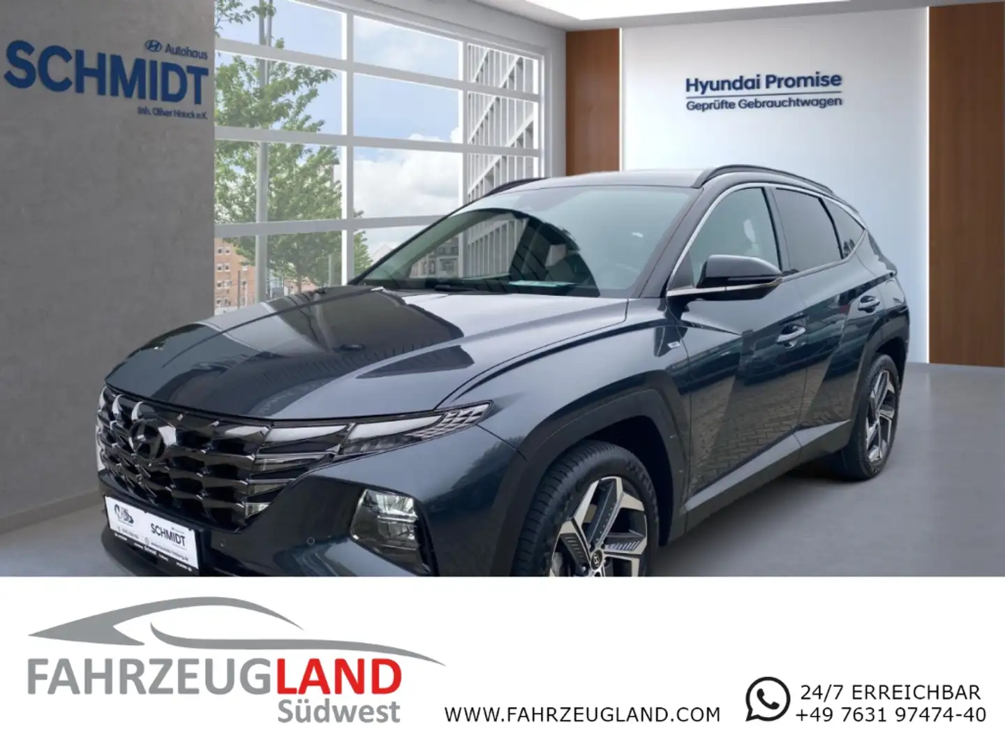 Hyundai TUCSON Prime Mild-Hybrid 2WD 1.6 T-GDI Navi Leder Digital Noir - 1