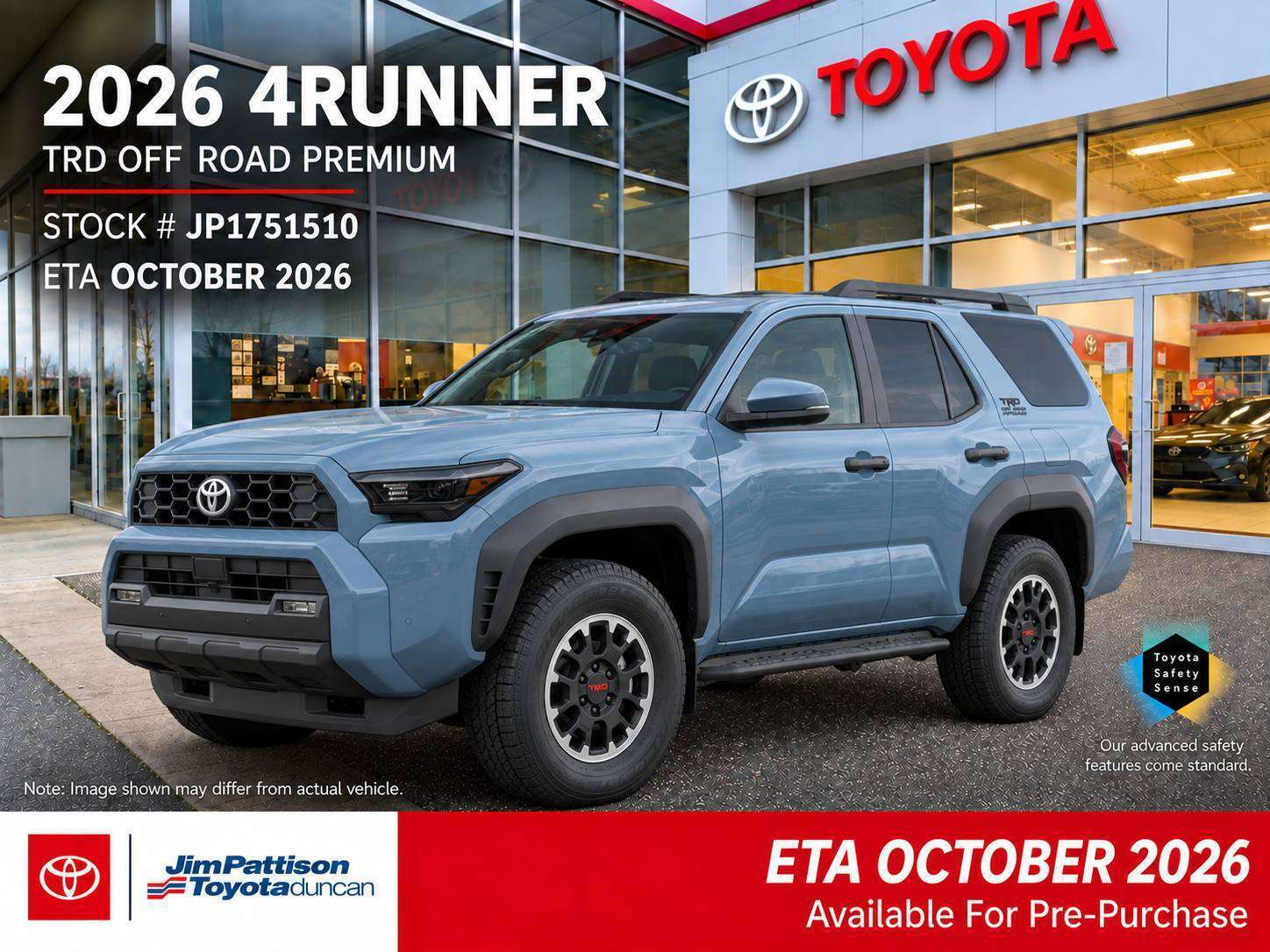 Blue 2026 Toyota 4Runner SUV / Crossover Automatic