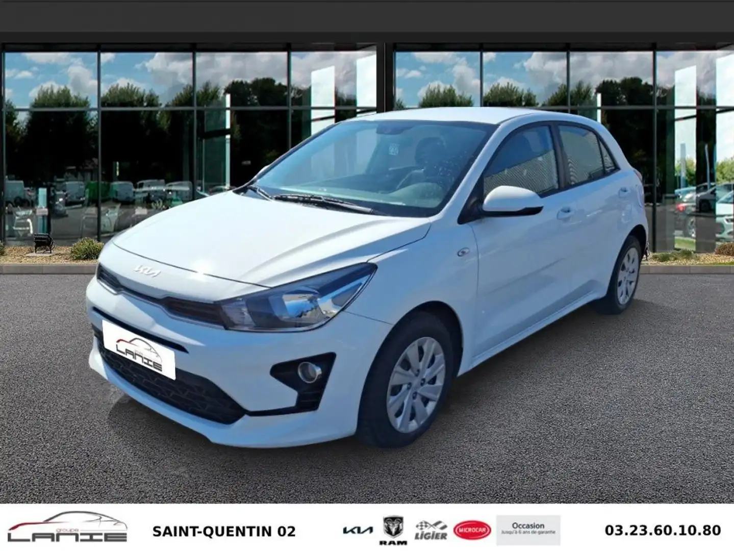 Kia Rio 1.2 DPi 84ch BVM5 Motion Bílá - 1