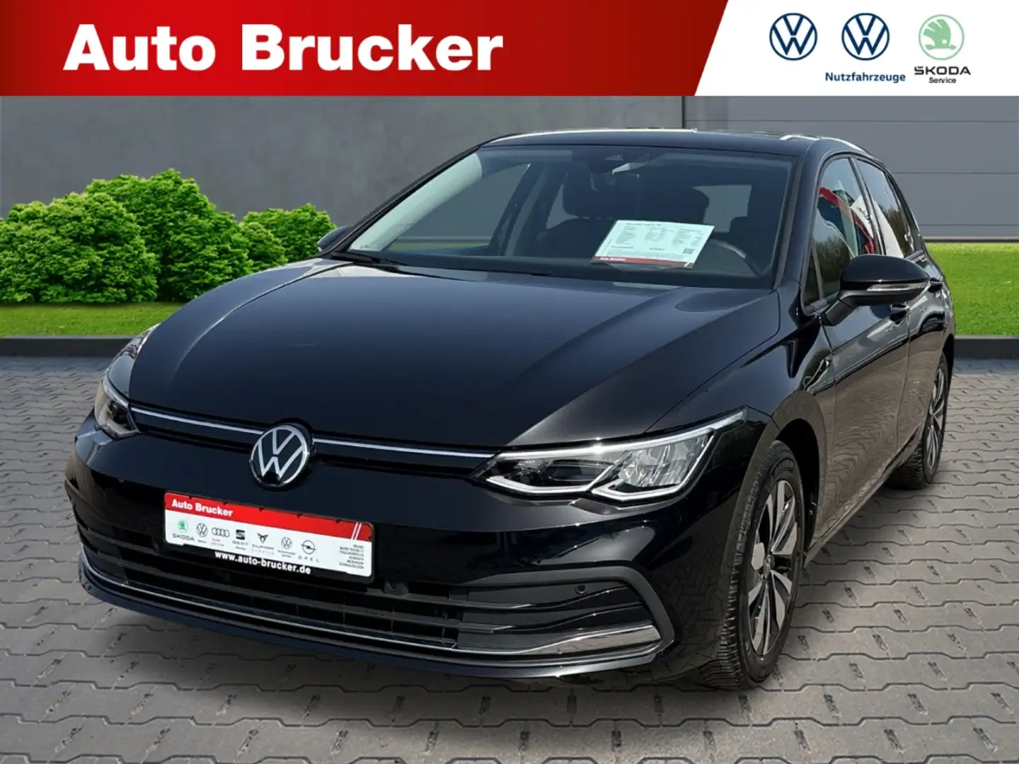 Volkswagen Golf 1.5 TSI+Fahrerprofilauswahl+Navigationssystem+Sitz Чорний - 1