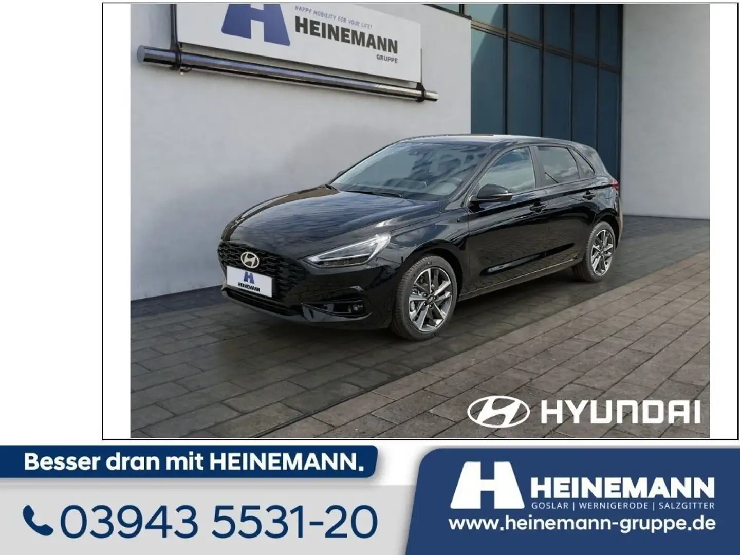 Hyundai i30 1.0 T-GDI Advantage MJ25 Navi LED SHZ Blueto Schwarz - 1