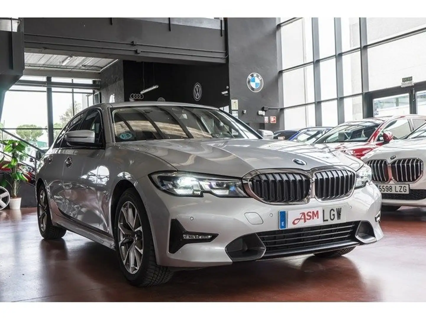BMW 318 318d Plateado - 2