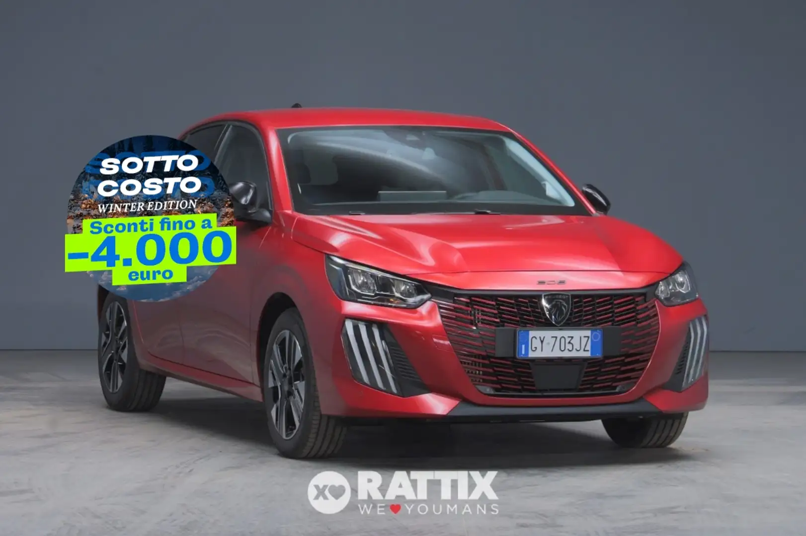 Peugeot 208 1.2 Puretech 100CV Allure Rosso - 1