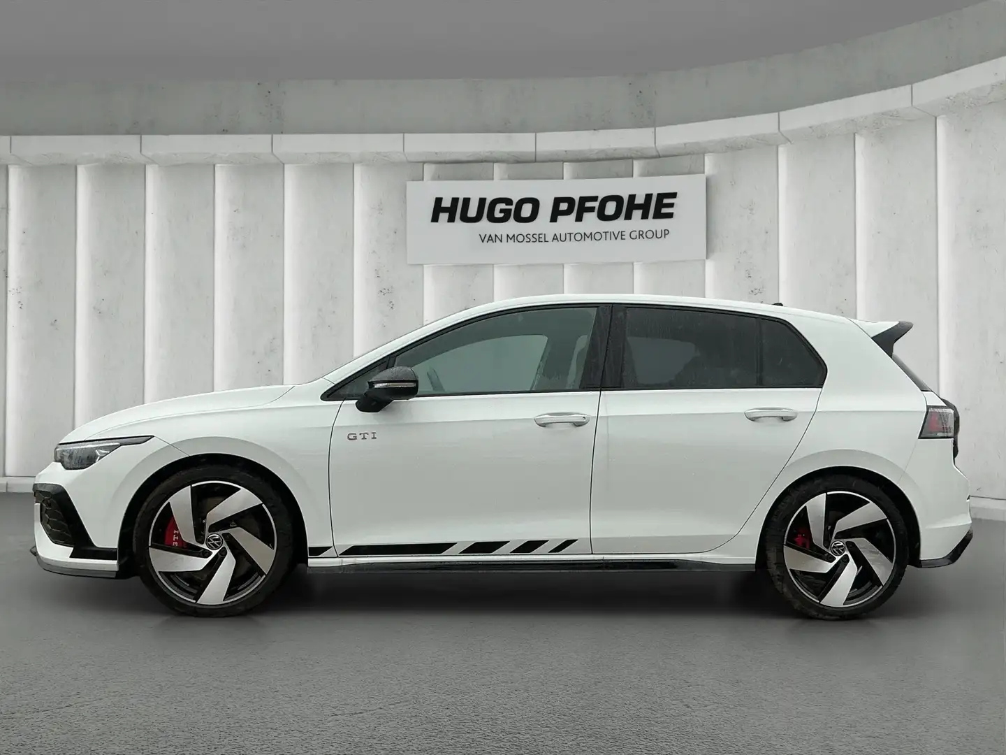 Volkswagen Golf VIII 2.0 TSI GTI Clubsport*NAVI*ACC*RFK*360Grad Weiß - 2