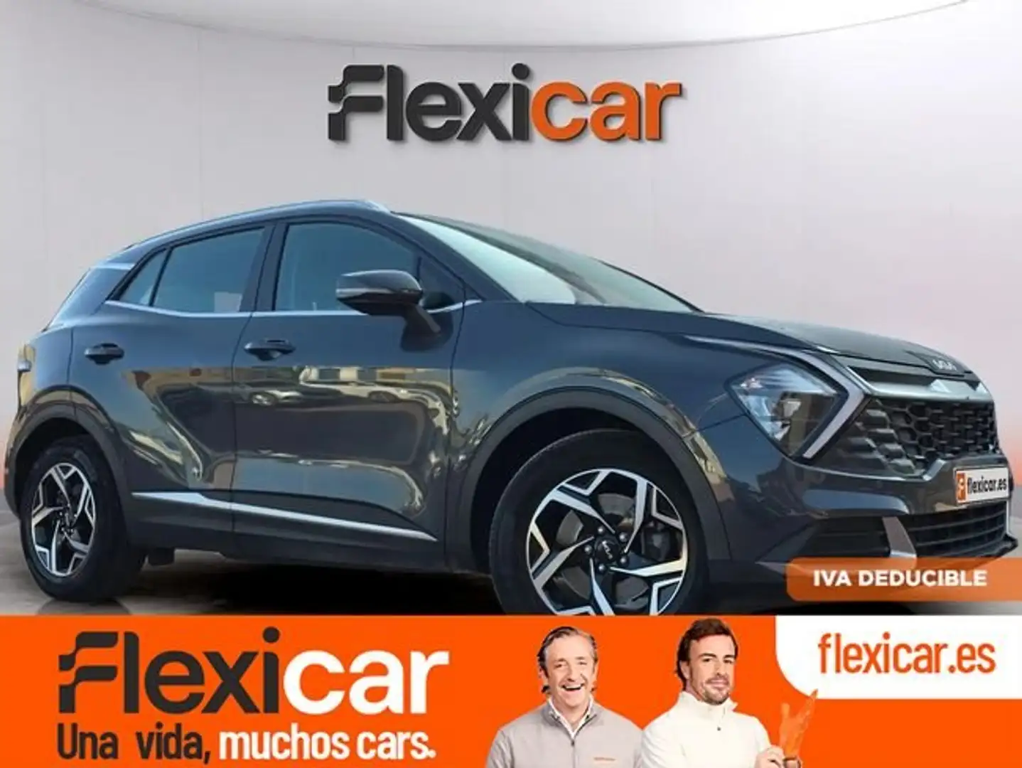 Kia Sportage 1.6+T-GDi+110kW+%28150CV%29+Concept+4x2 Gris - 1