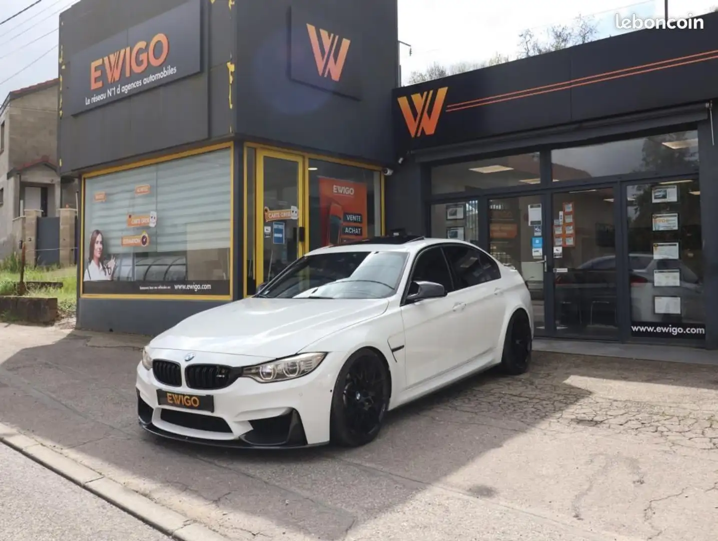 BMW M3 3.0 450 ch pack competition dkg bva Biały - 1