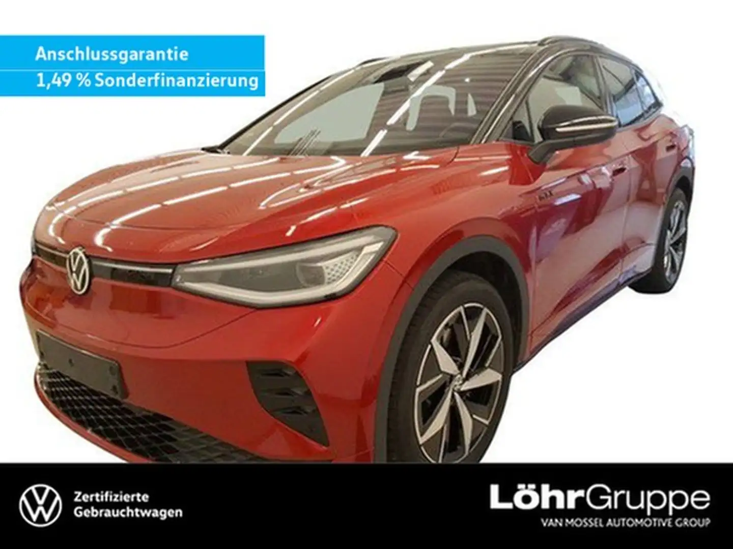 Volkswagen ID.4 GTX 4Motion Wärmepumpe, AHK, IDN Rot - 1