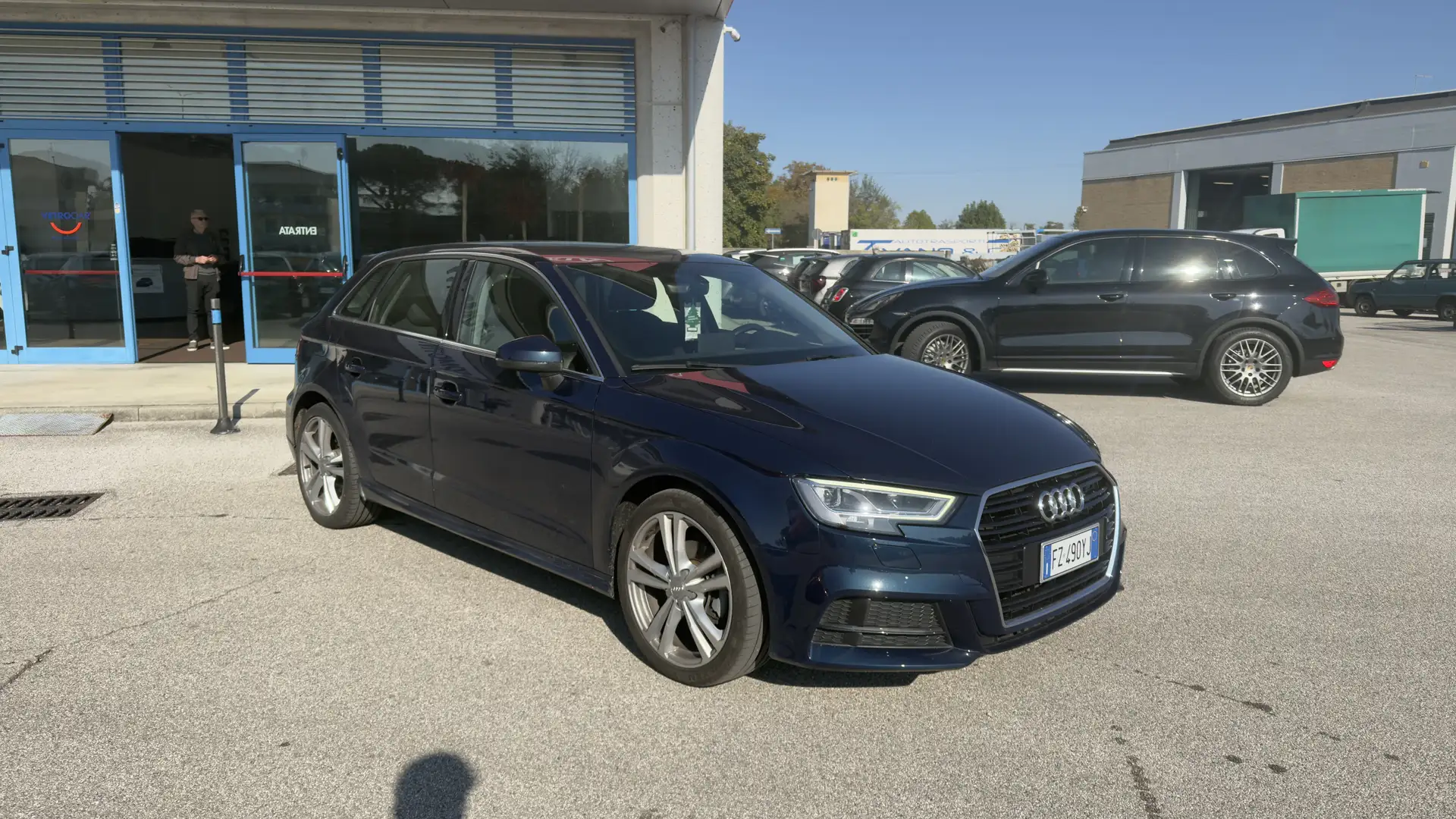 Audi A3 A3 III 2016 Sportback 30 1.5 g-tron Admired 131cv Bleu - 2