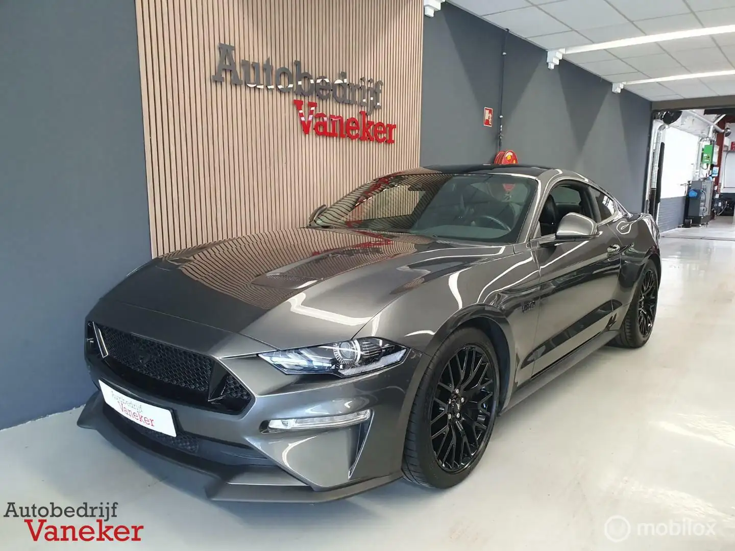 Ford Mustang 5.0 V8 GT|10 SP|Performance pack|B&O|ACC|1e eig|Vo Grijs - 1