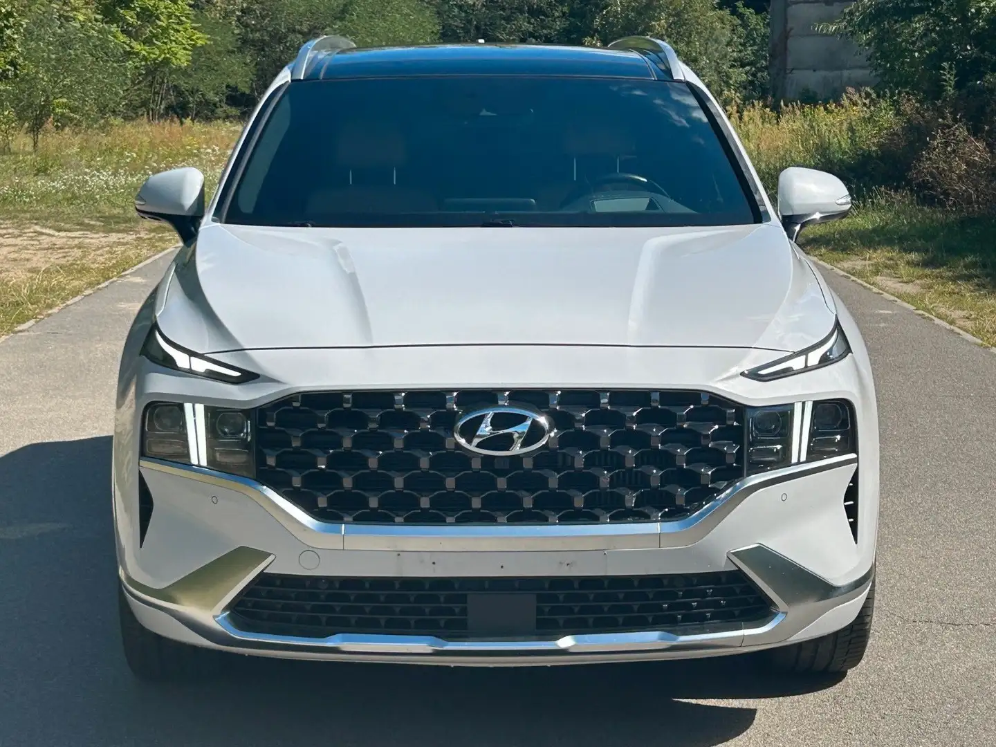 Hyundai SANTA FE SANTA Fe 2.2 CRDi Signature *Pano*Standhzg*AHK* Blanc - 2