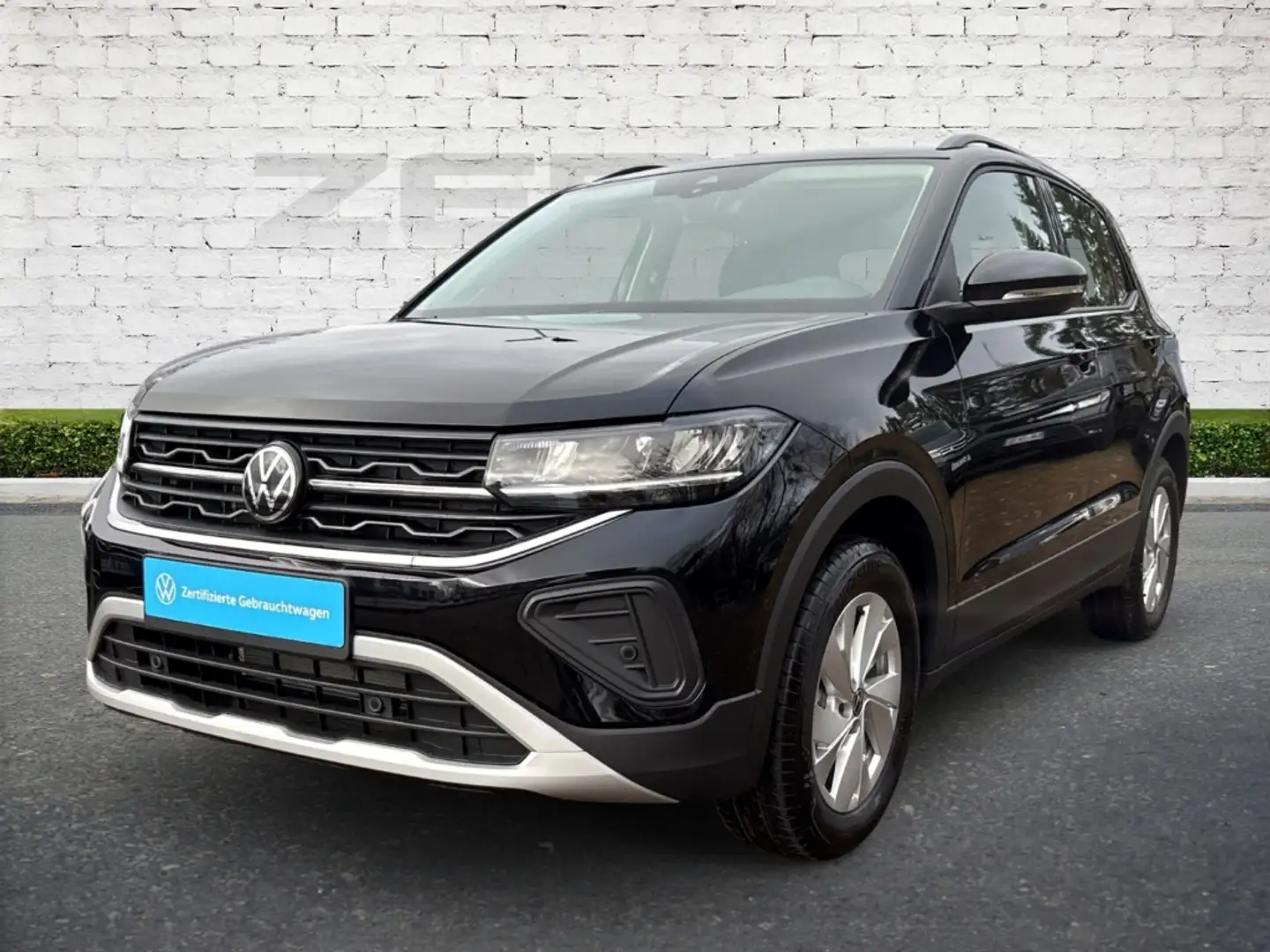 Volkswagen T-Cross 1.0 TSI Life Digitales Cockpit LED ACC Apple CarPl Noir - 2