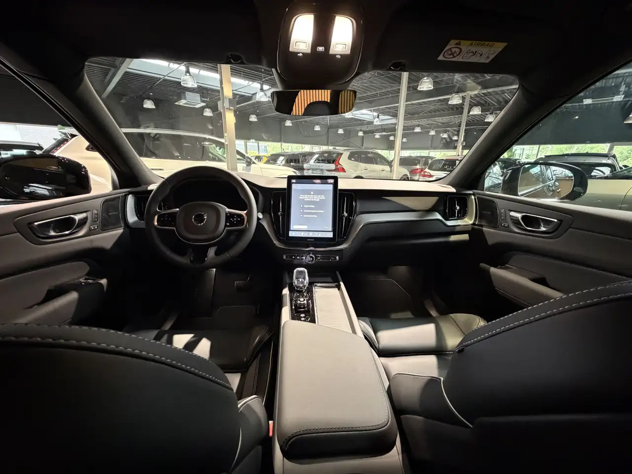 Volvo XC60 2.0 T8 Plug-in hybrid AWD Plus Black Edition stoel, миниатюра 23