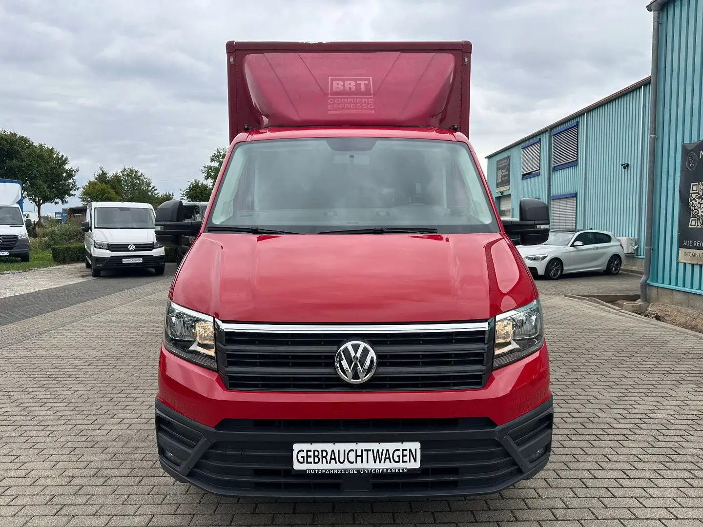 Volkswagen Crafter 35 Koffer L3 MAXI/1.HD+TÜV NEU+DAB+GRA Rojo - 2