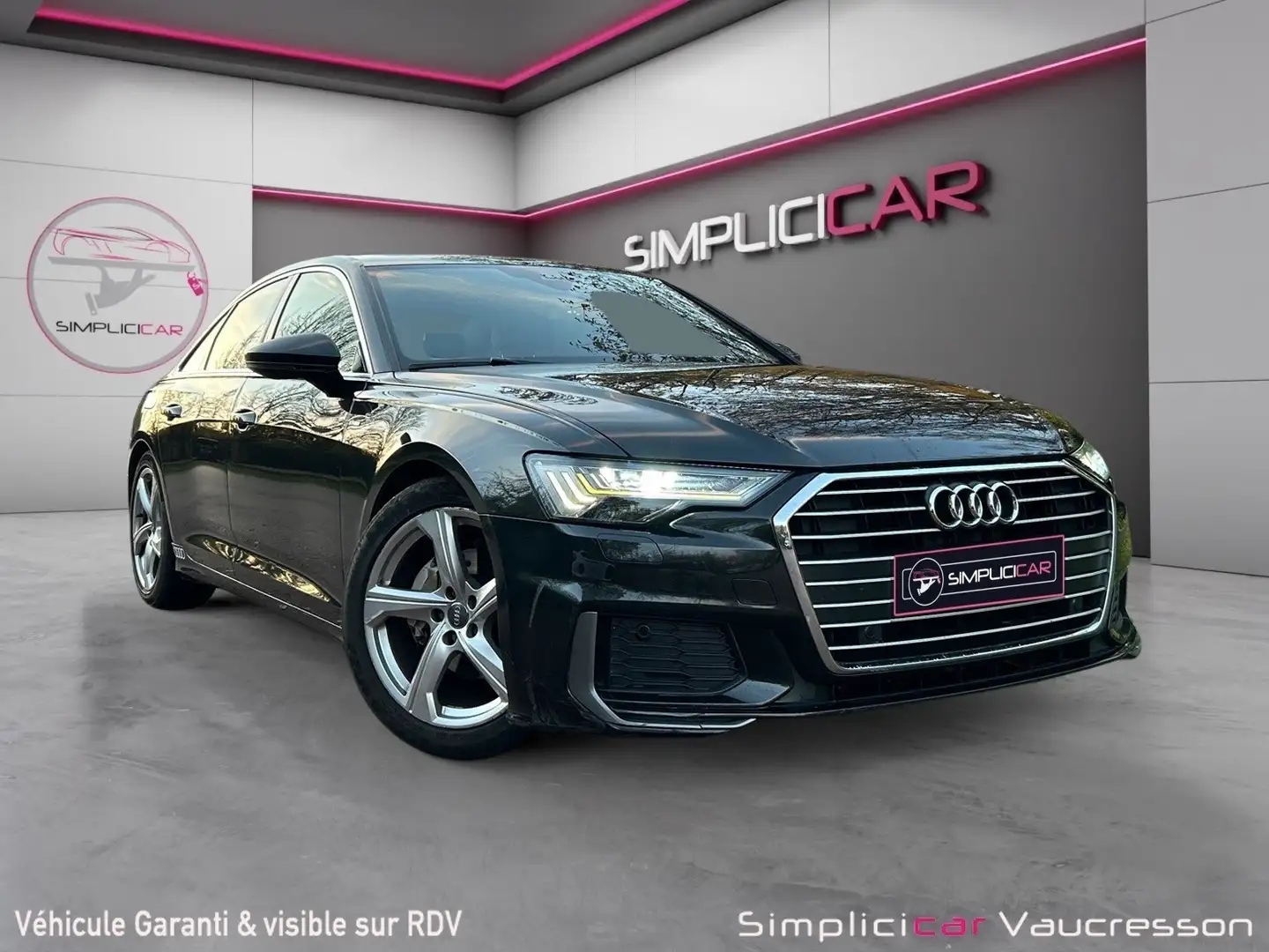 Audi A6 A6 35 TDI 163 ch S tronic 7 S line Noir - 1