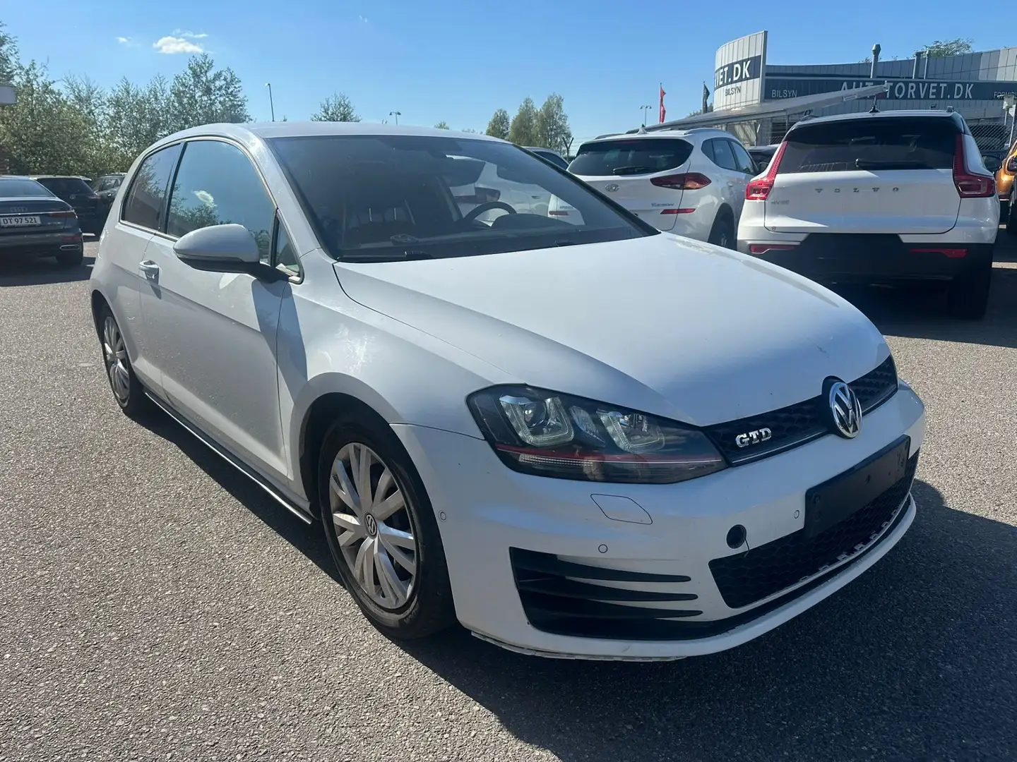Volkswagen Golf GTD 2.0 dänische Papiere Weiß - 2