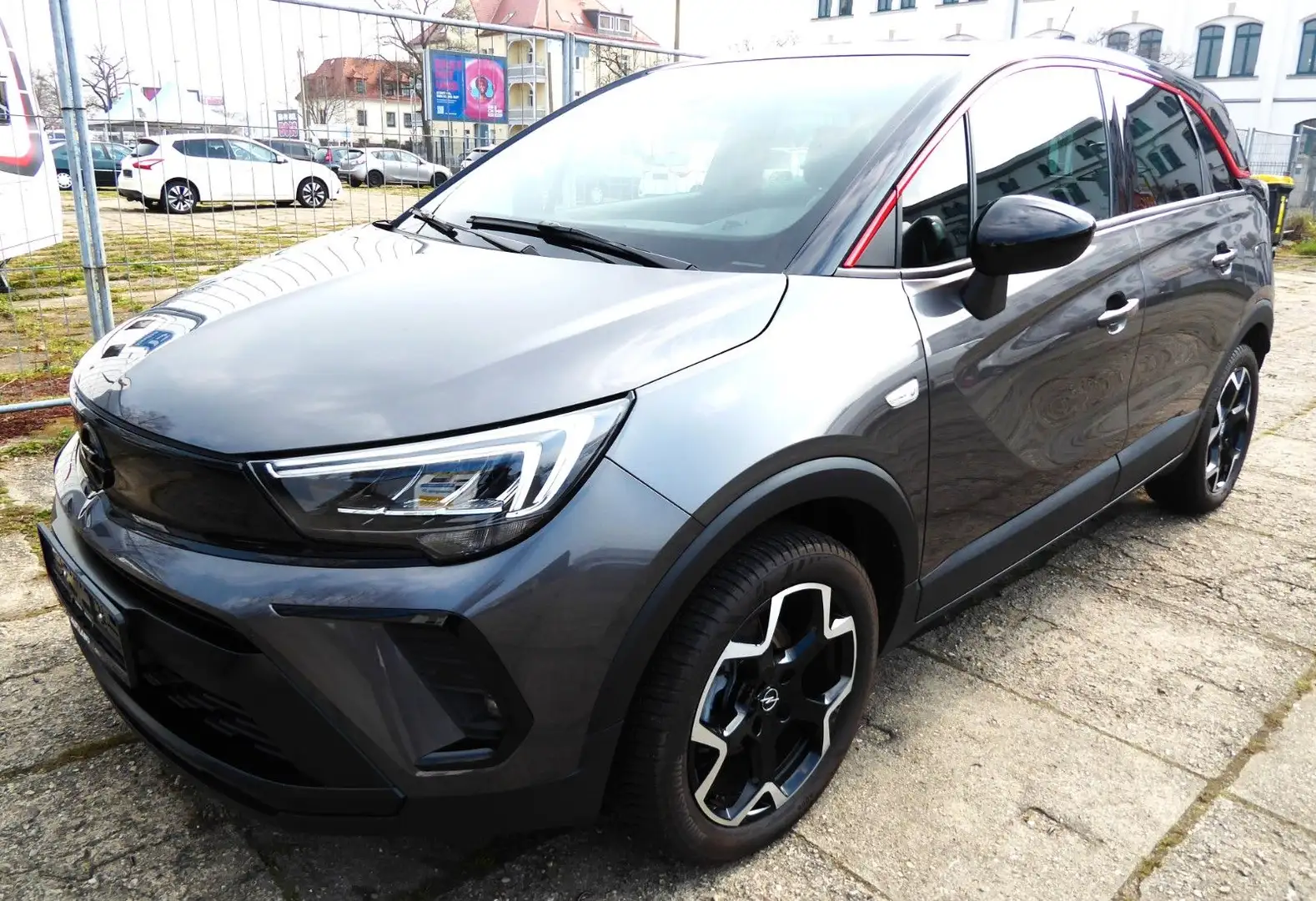 Opel Crossland X Crossland GSLine,Kamera,Klima,Tempom.,Alu,LED,E6 Grau - 1