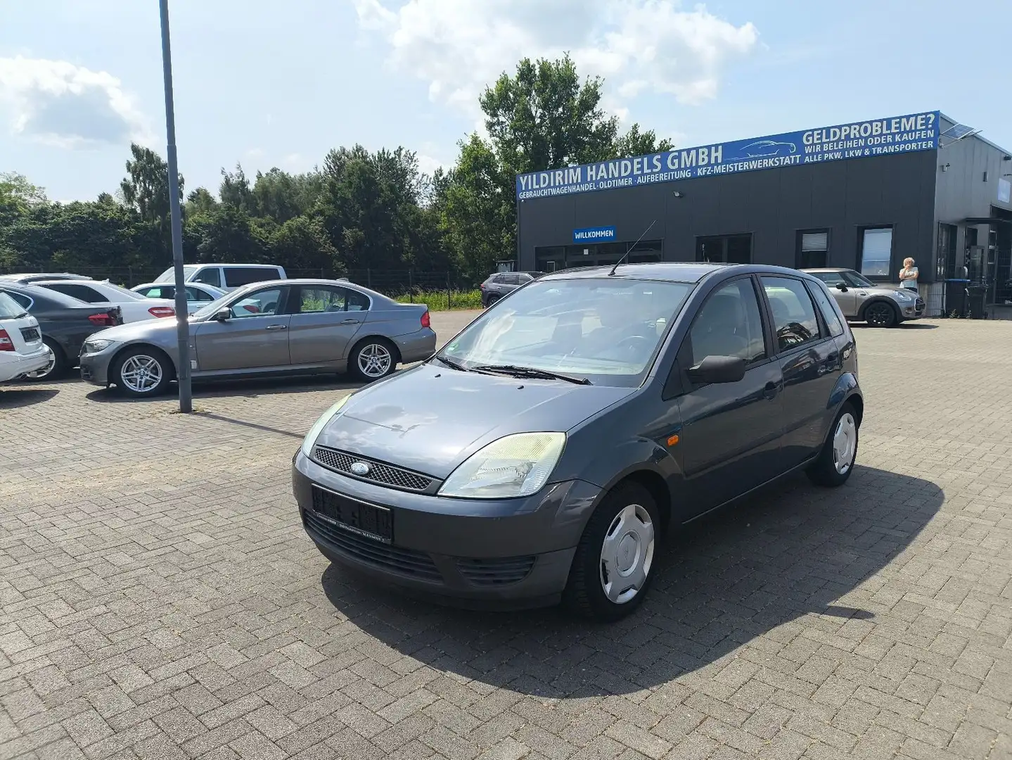 Ford Fiesta Ambiente,KLIMA Grau - 2