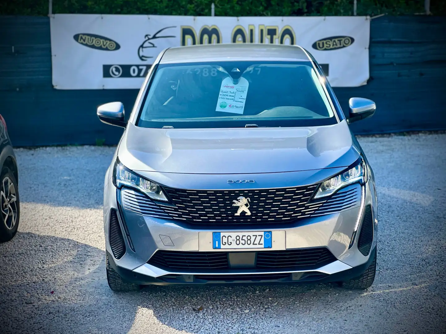 Peugeot 3008 1.5 DIESEL ALLURE ITALIANA TAGLIANDI CERTIFICATI Grigio - 2