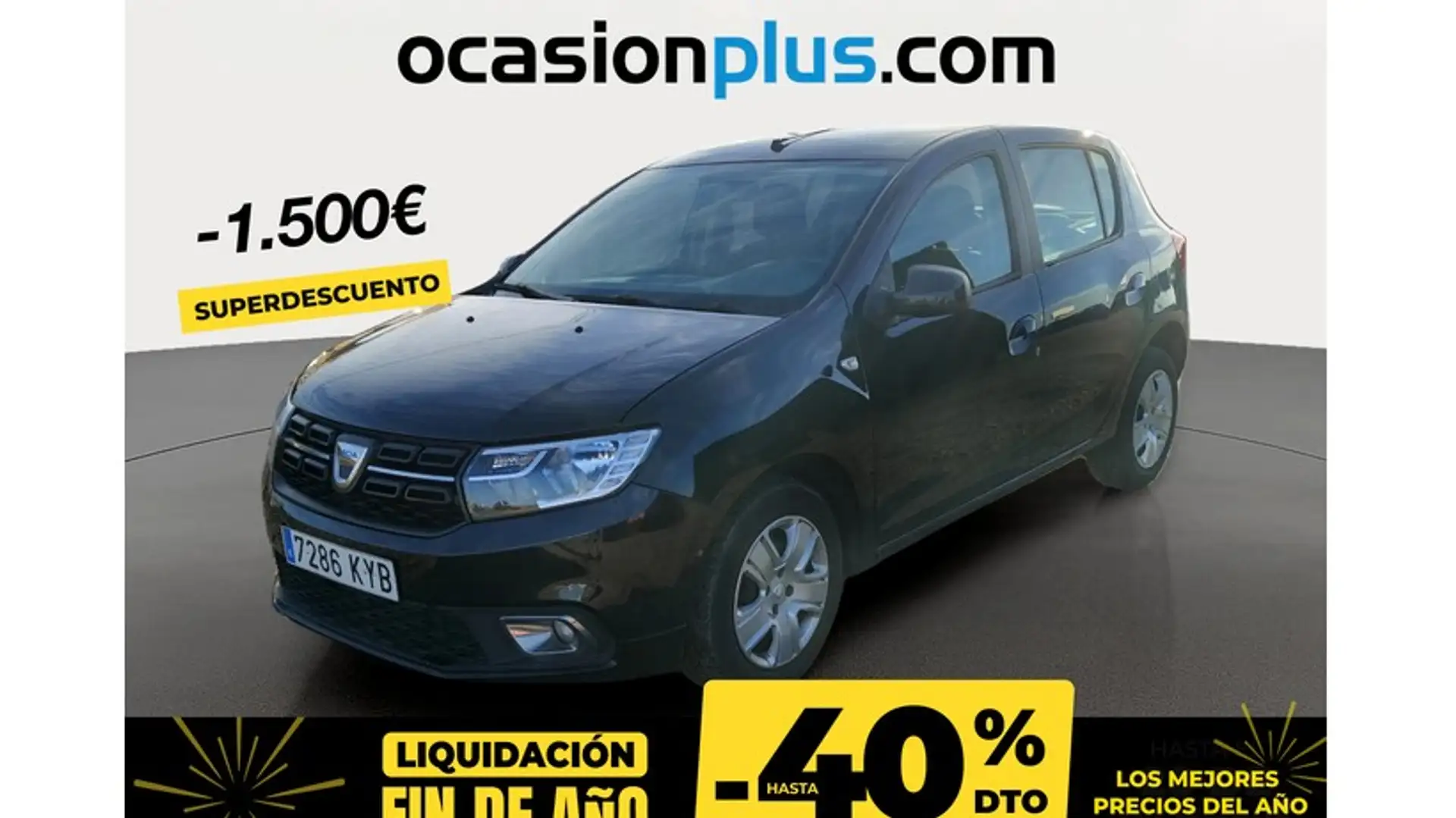 Dacia Sandero 1.5 Blue dCi Comfort 70kW Negro - 1