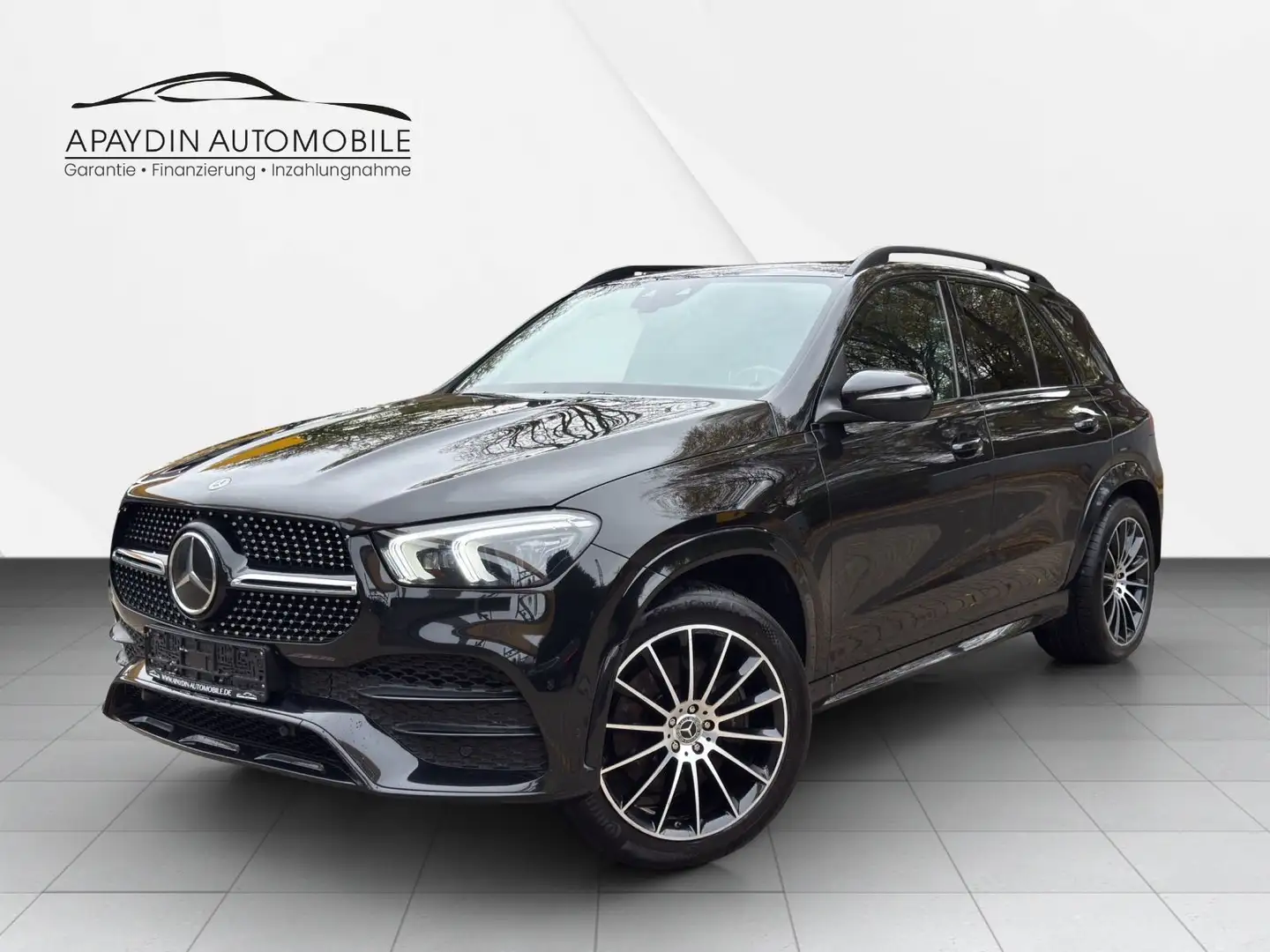 Mercedes-Benz GLE 400 d 4M AMG-Line PANO/ACC/MASSAGE/NIGHT/AHK Noir - 1
