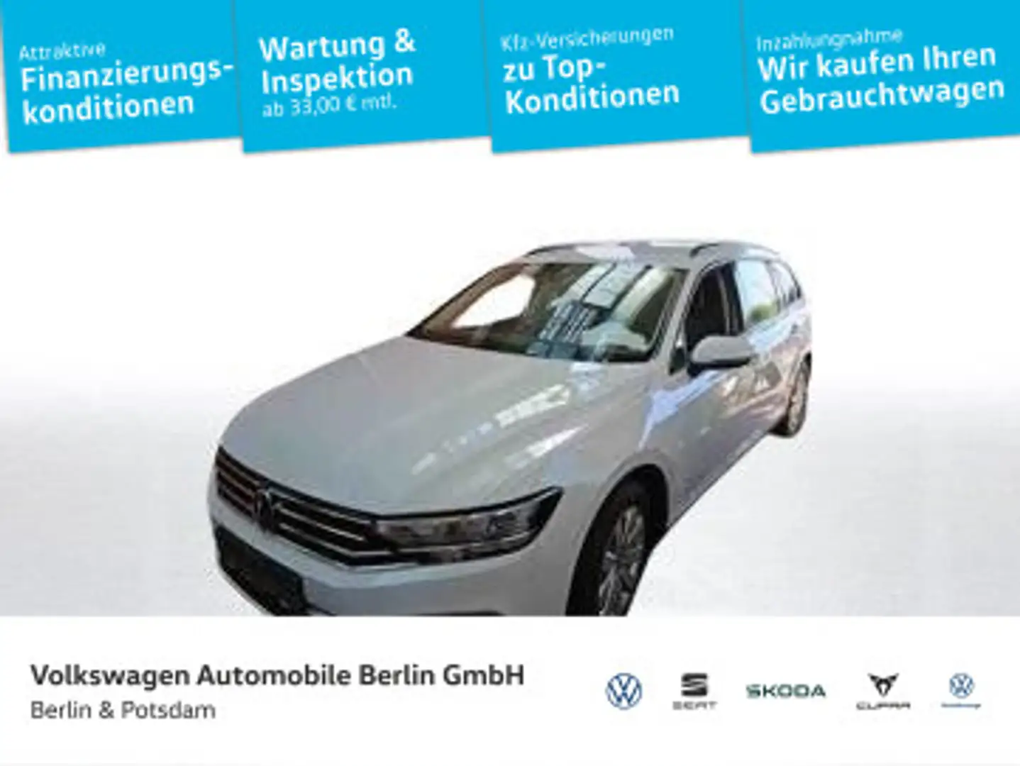 Volkswagen Passat Variant 2.0 TDI Weiß - 1