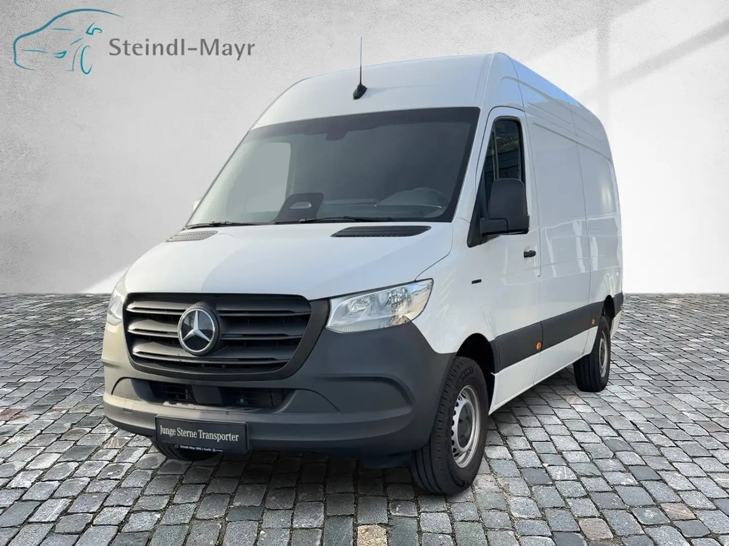 Mercedes-Benz eSprinter 320 Kasten 56kW Batterie Stdhzg Weiß - 2