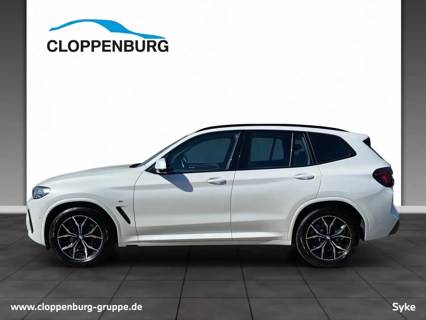 BMW X3 xDrive30d M Sportpaket+Head-Up+HarmanKardon+AHK+La Weiß - 2