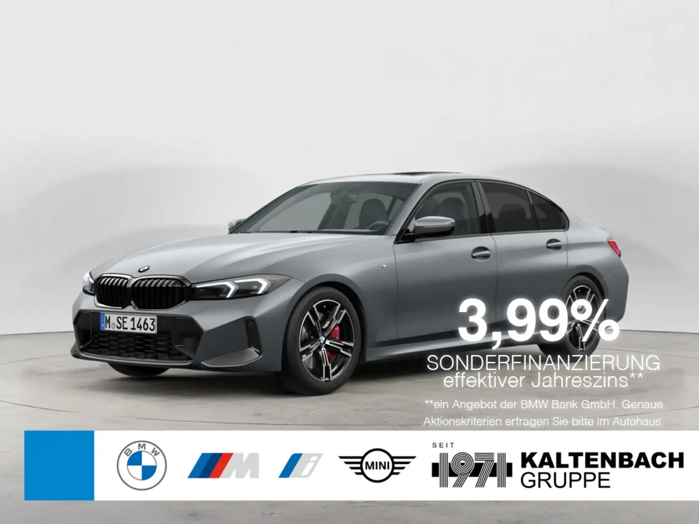 BMW 330 i M-Sport Pro FACEL. LED NAVI HGSD H/K SHZ Grau - 1