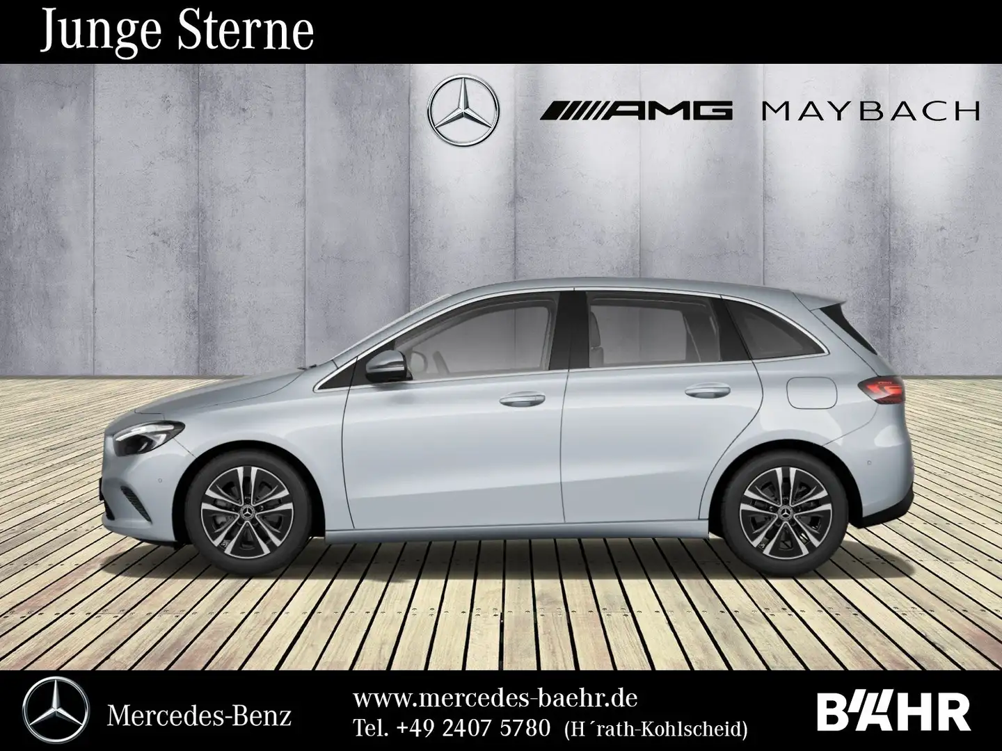 Mercedes-Benz B 200 B 200 Progressive/MBUX-Navi/LED/SHZ/RFK/LMR-17" Zilver - 2