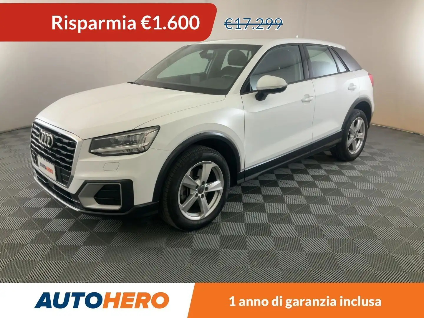 Audi Q2 1.6 TDI Sport S tronic Weiß - 1