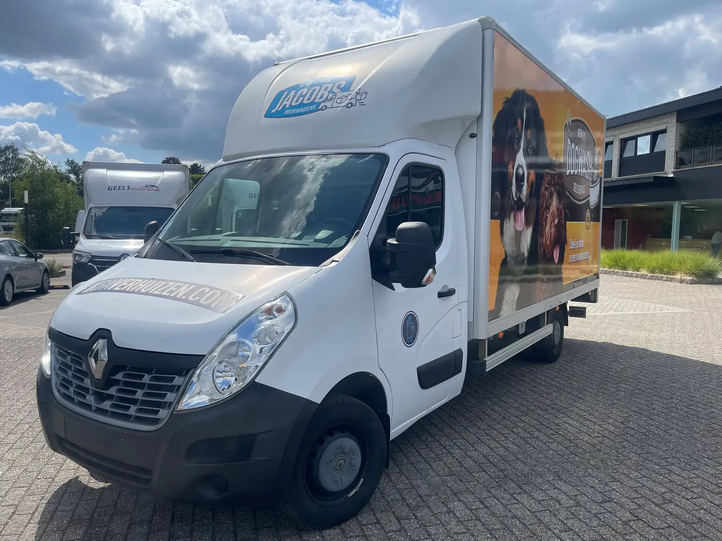 Renault Master Meubelkast met lift - €15.000 excl. btw / Airco Wit - 1