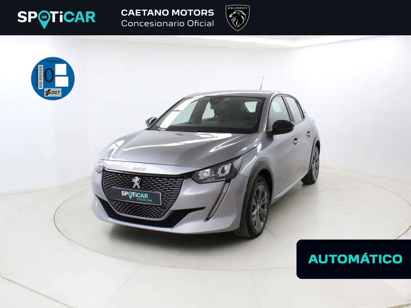 Peugeot 208 Active Pack Eléctrico 100kW Gris - 1
