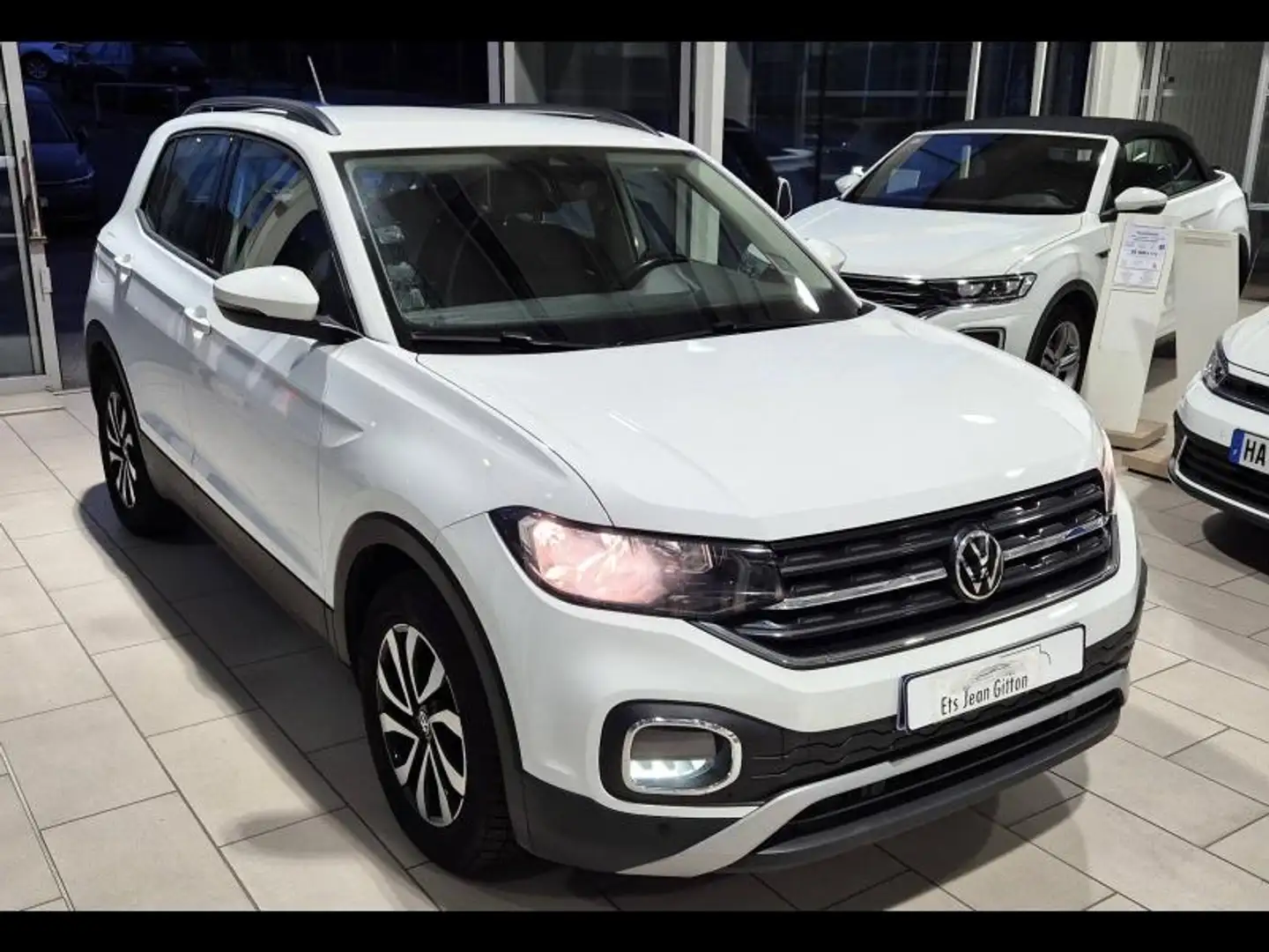 Volkswagen T-Cross 1.0 TSI 110ch Lounge Blanc - 2