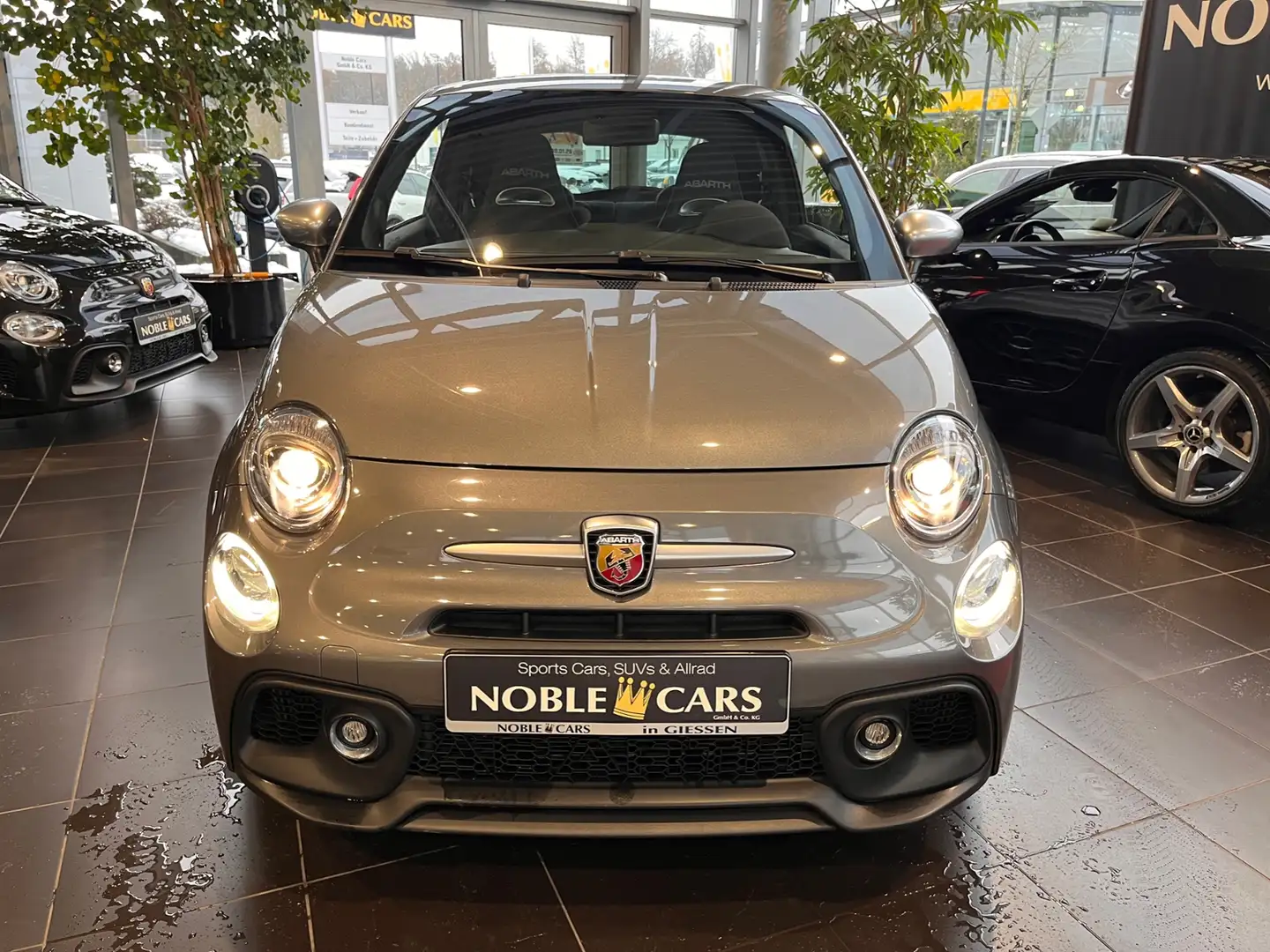 Abarth 695 Turismo KLIMA NAVI LEDER ALU Gris - 2