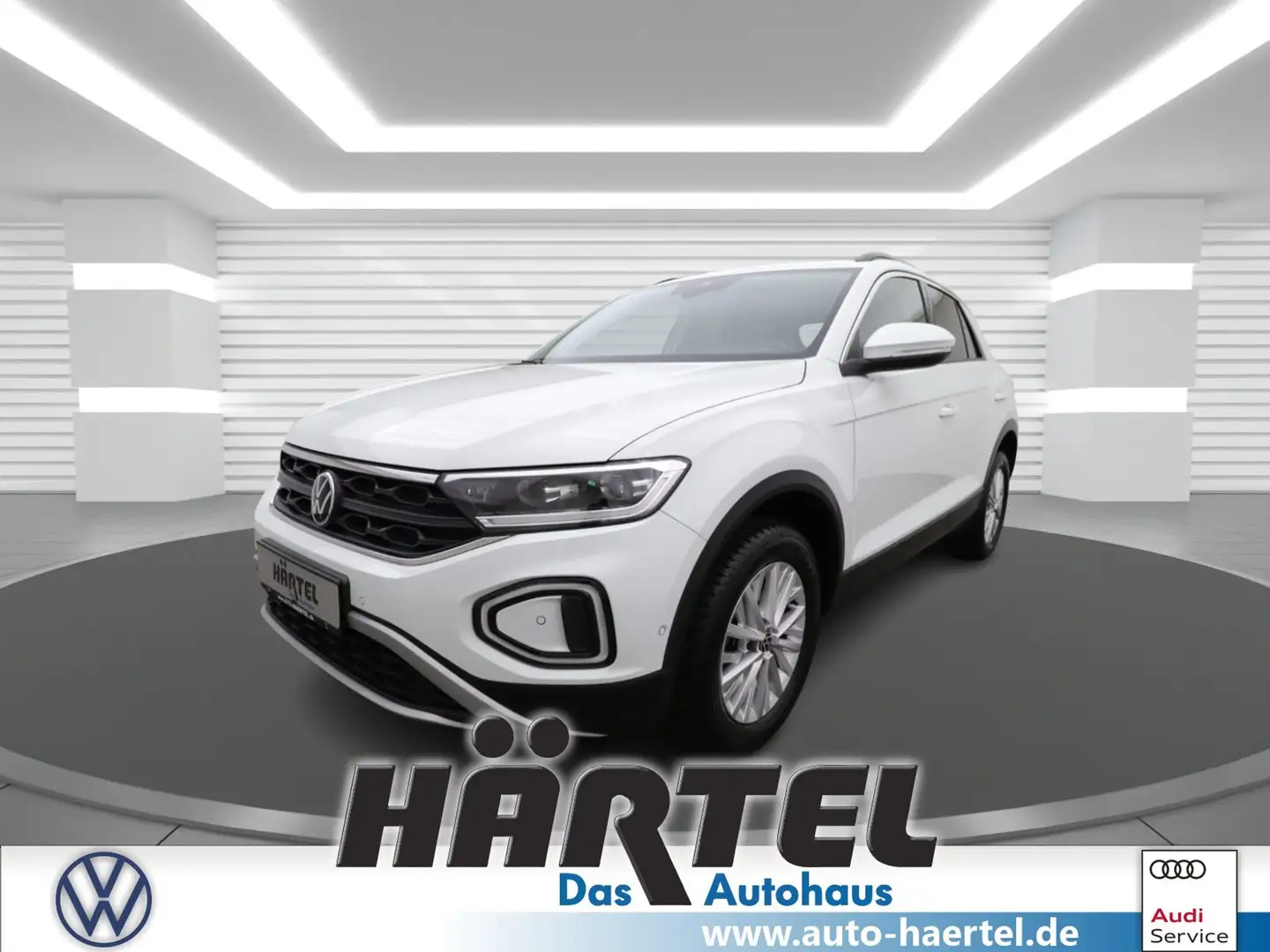 Volkswagen T-Roc LIFE 1.0 TSI (+NAVI+CLIMATRONIC) Bluetooth Weiß - 1