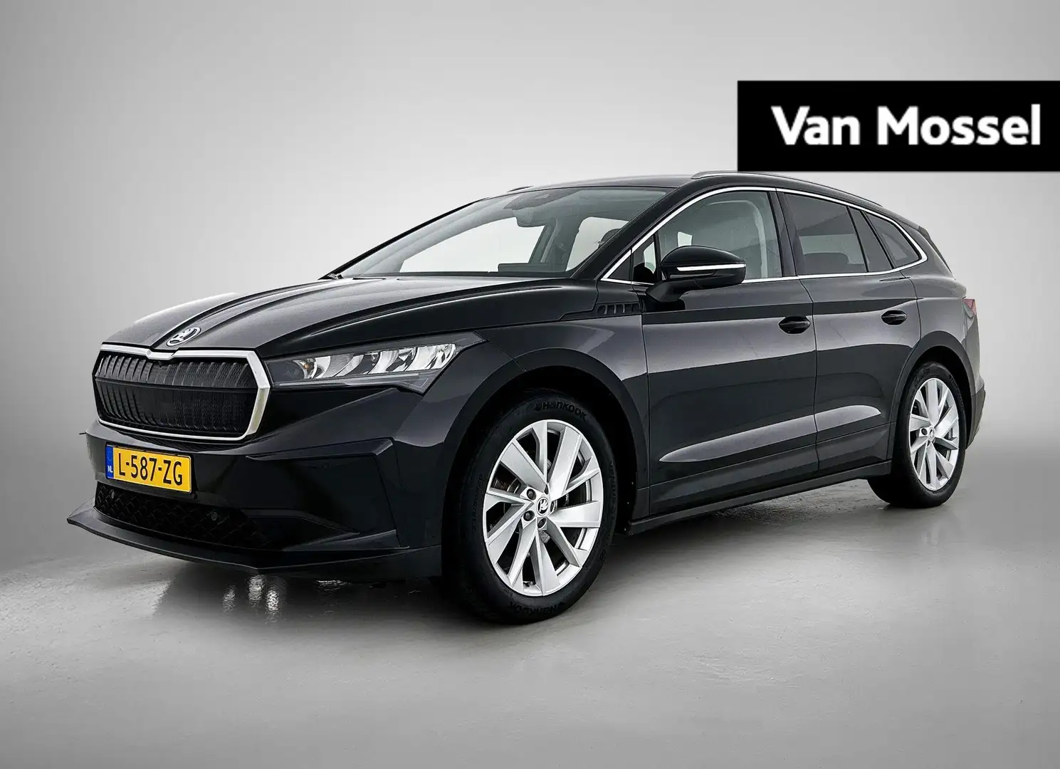 Skoda Enyaq iV 60 | 92% SOH | CAMERA | STOEL-STUUR VERWARMING Noir - 1