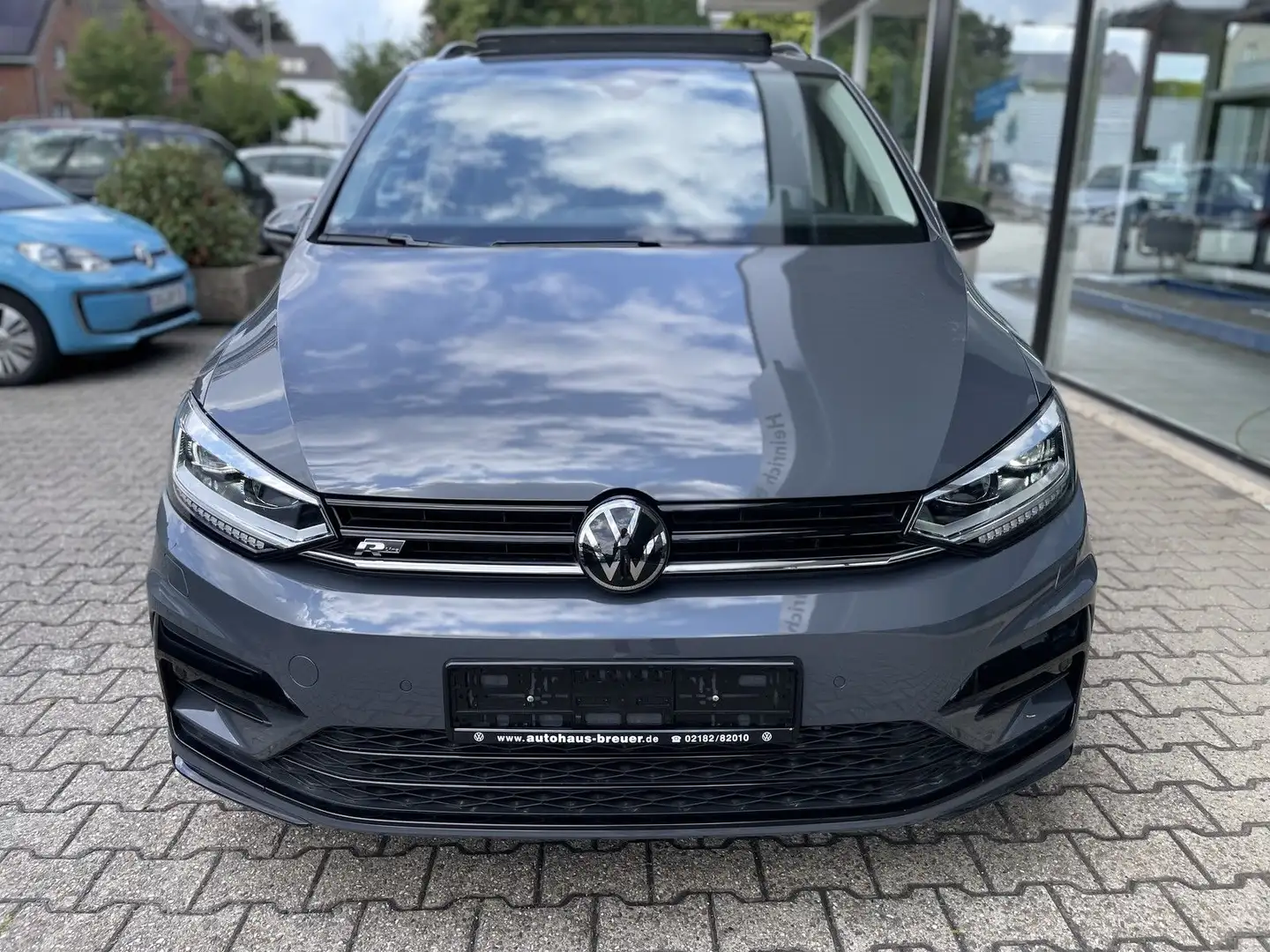 Volkswagen Touran Highline R-LINE,PANO,AHK,NAV,KLIMA Gris - 2