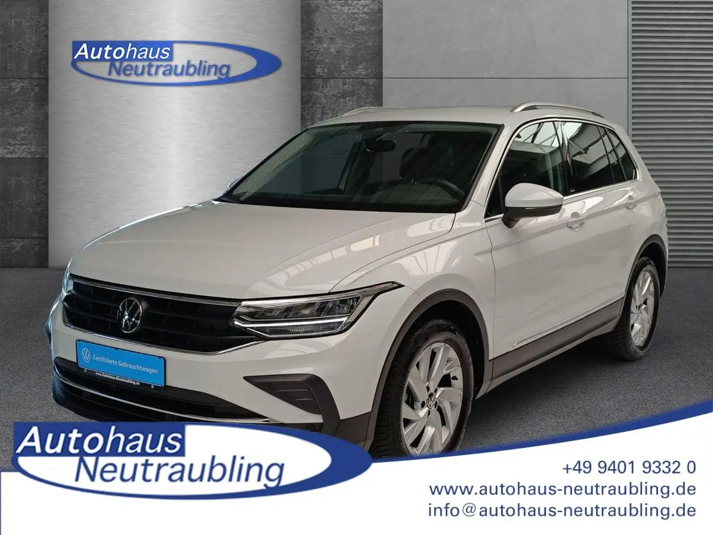 Volkswagen Tiguan 1.5 TSI "MOVE" 150 PS +NAVI+SHZ+REARVIEW+ Weiß - 1