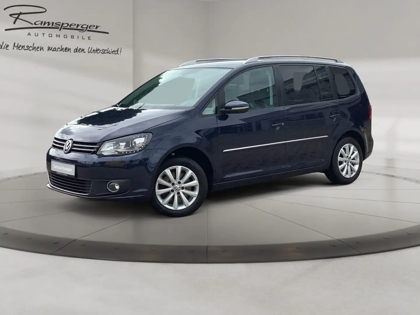 Volkswagen Touran 1.4 TSI DSG Highline GRA AHK Xenon Navi K Blau - 2