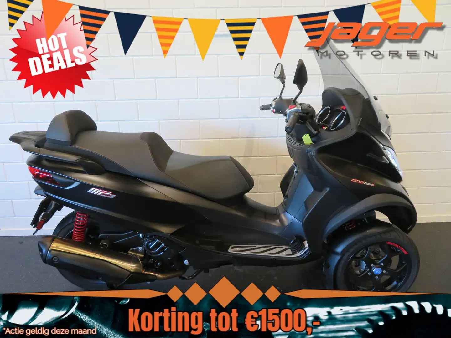 Piaggio MP3 500 LT MP 3 SPORT ABS Negru - 1