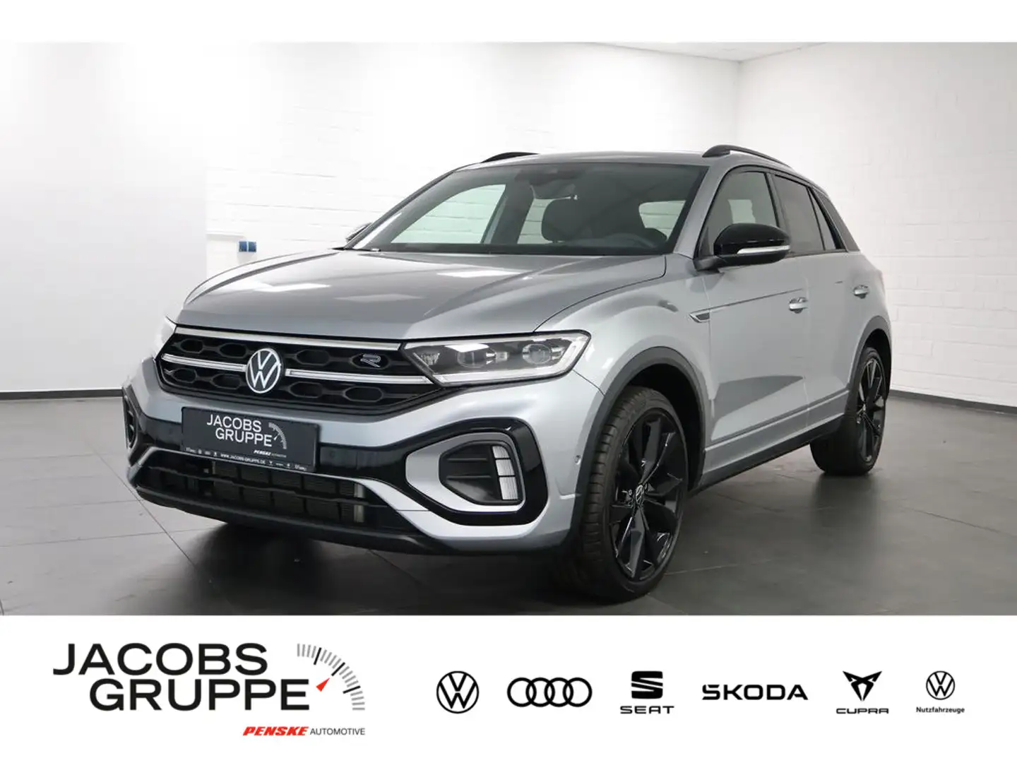 Volkswagen T-Roc 2.0 TSI 4M R-Line "Black Style" DSG,Nav Silber - 1