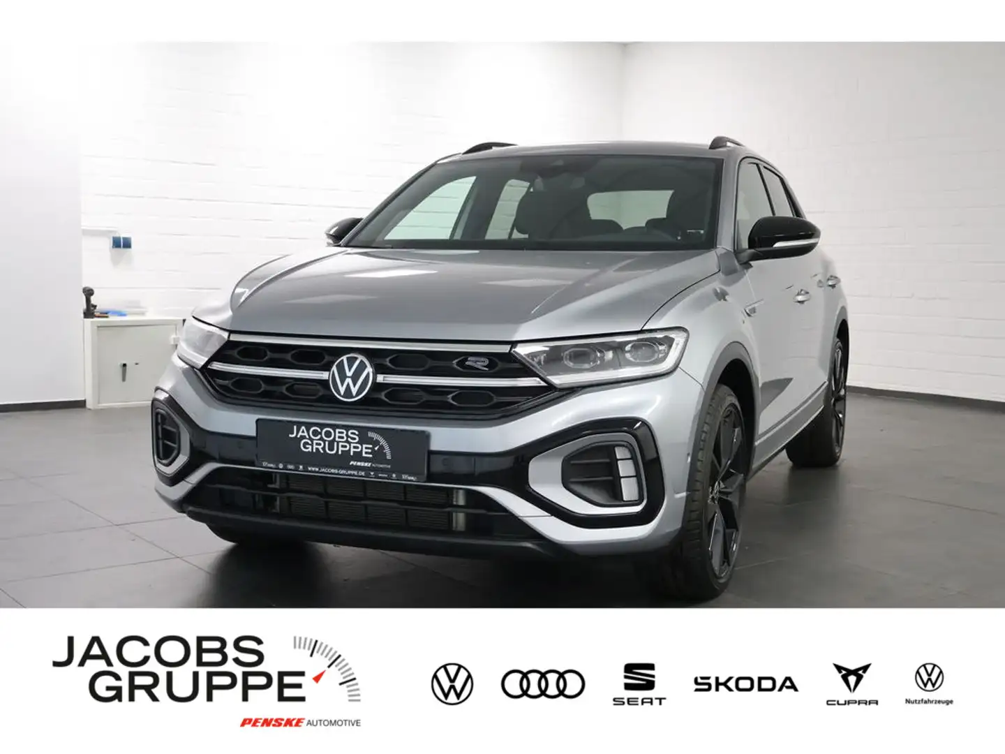 Volkswagen T-Roc 2.0 TSI 4M R-Line "Black Style" DSG,Nav Silber - 2