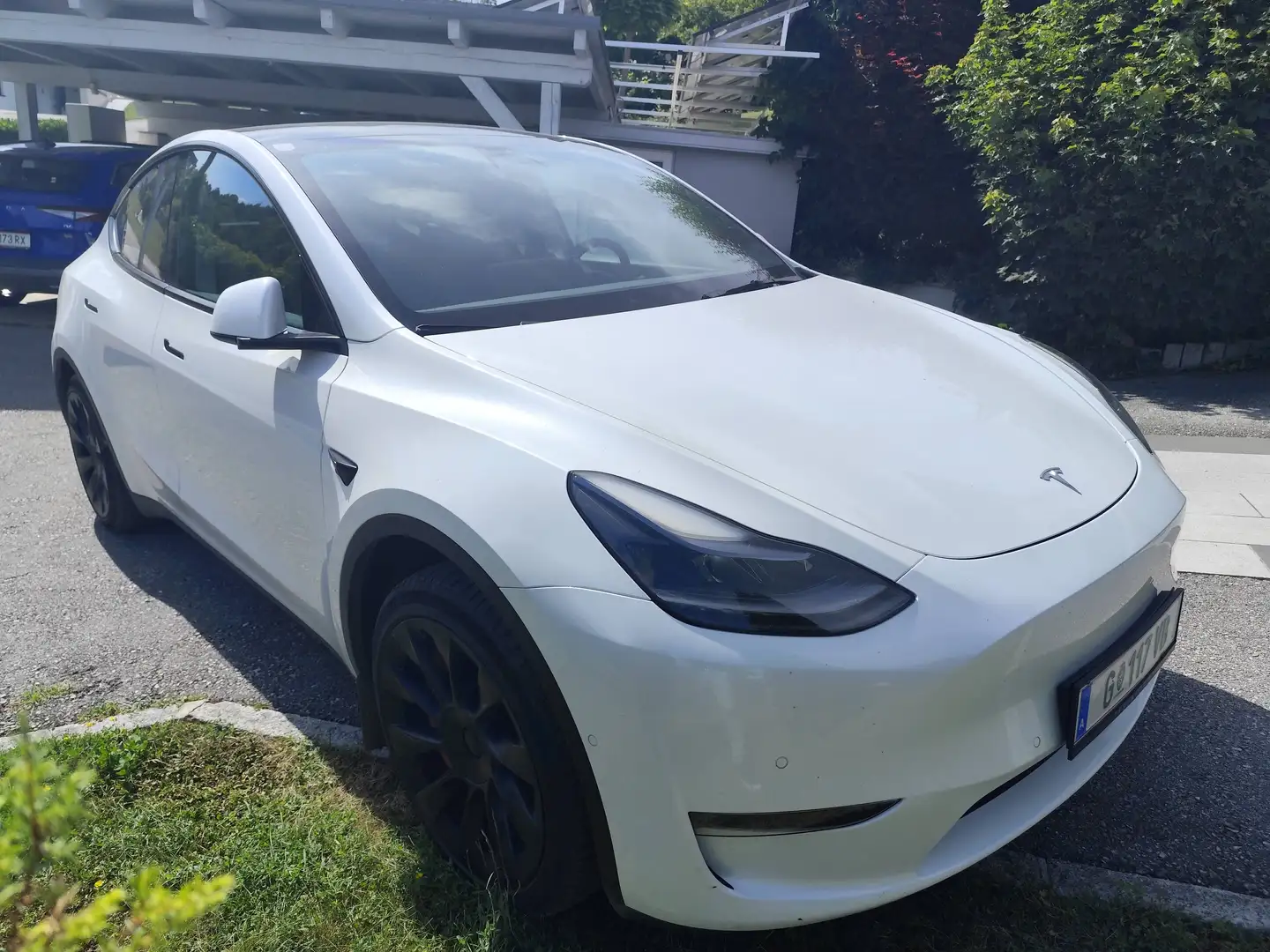 Tesla Model Y Model Y Long Range AWD 75kWh Weiß - 2