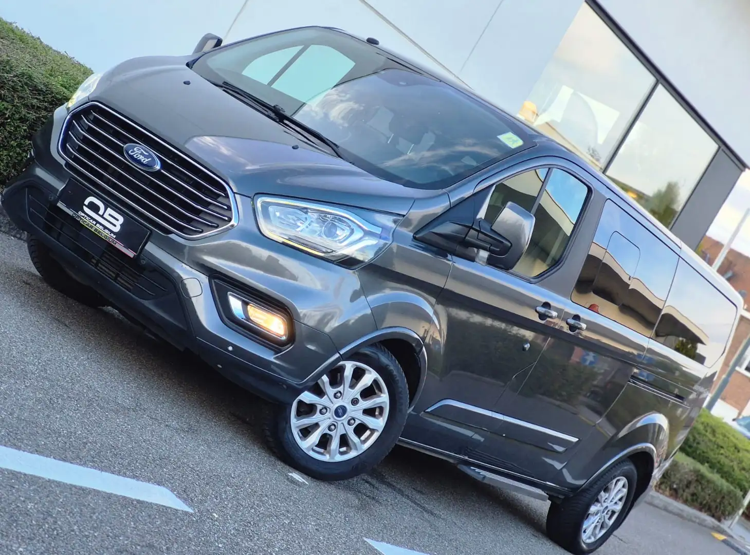Ford Tourneo Custom *** 2.0 TDCi - 6 PL -Invalid - Carpass *** Gris - 1