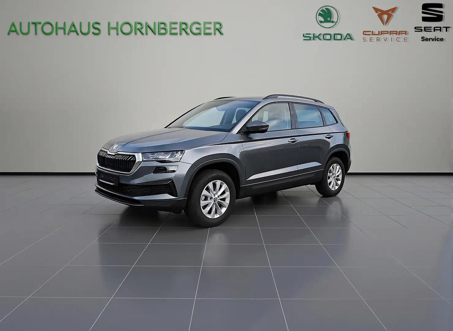 Skoda Karoq Selection 1.5TSI 150PS AHK PDC LED Tempomat 16"Alu Grau - 1