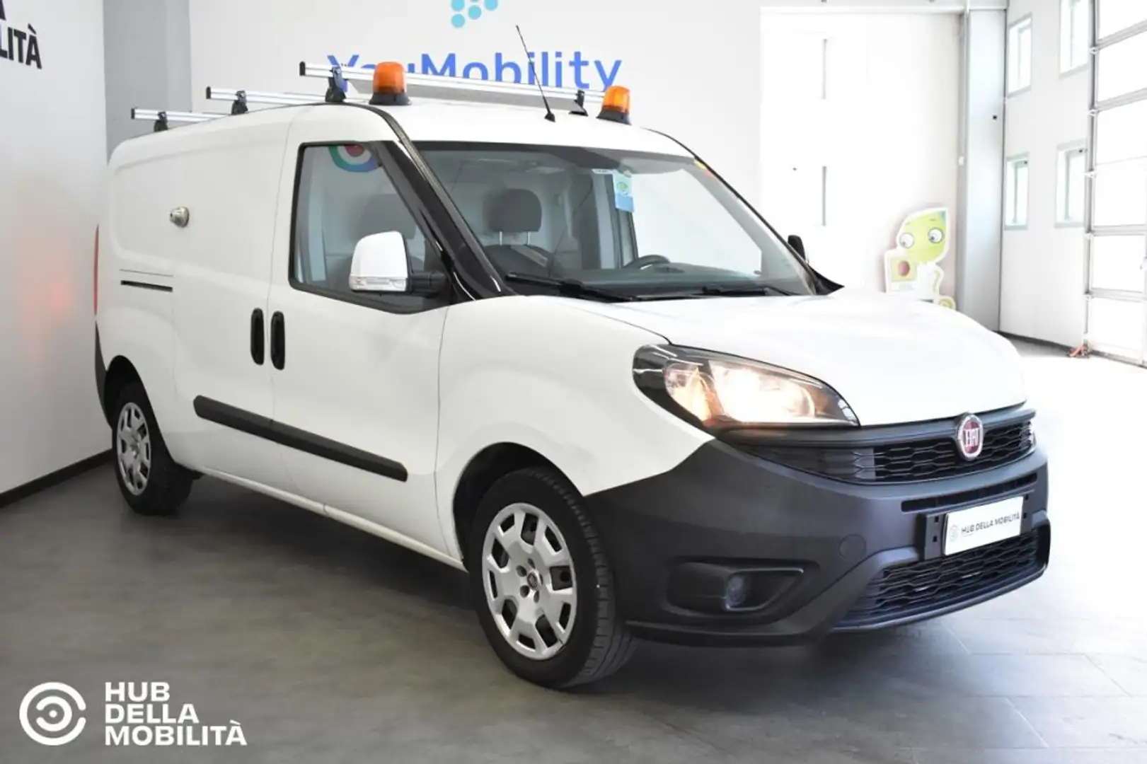Fiat Doblo Maxi 1.4 T-Jet Natural Power PL-TN Cargo Lamie. SX Bianco - 2