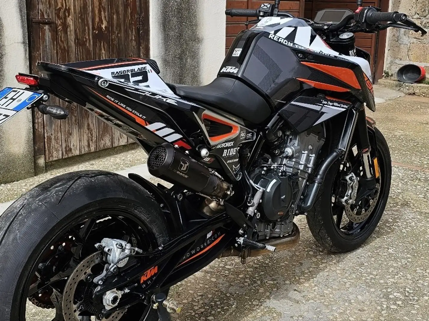 KTM 790 Duke Negru - 1