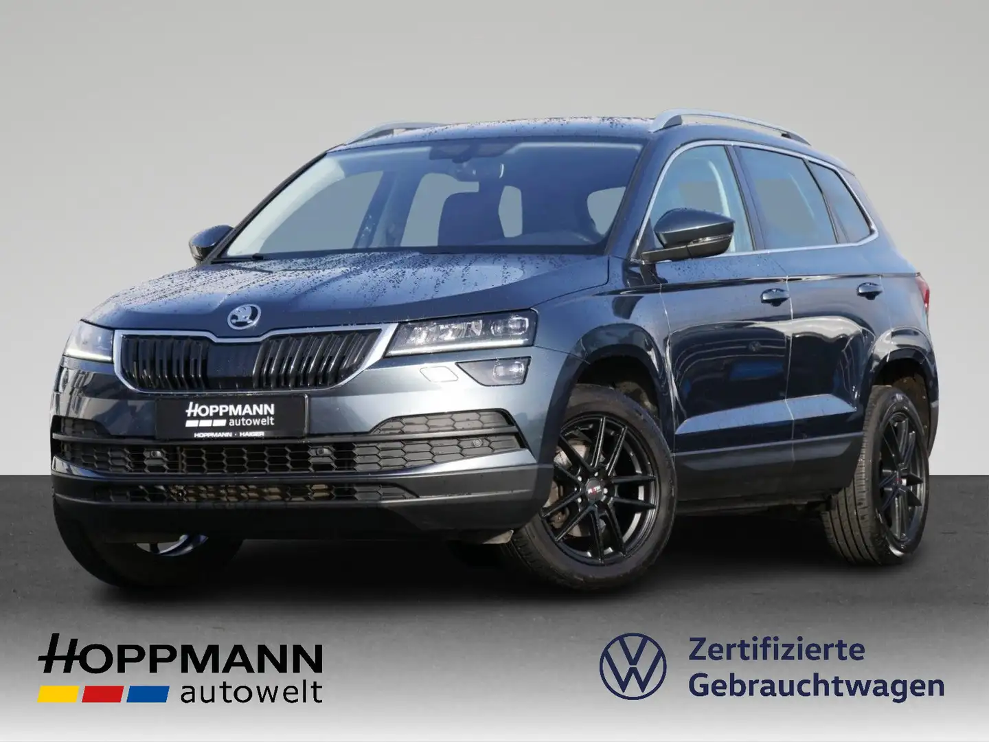 Skoda Karoq Style 1.5 TSI DSG AHK LED Kamera Navi el.H Grau - 1