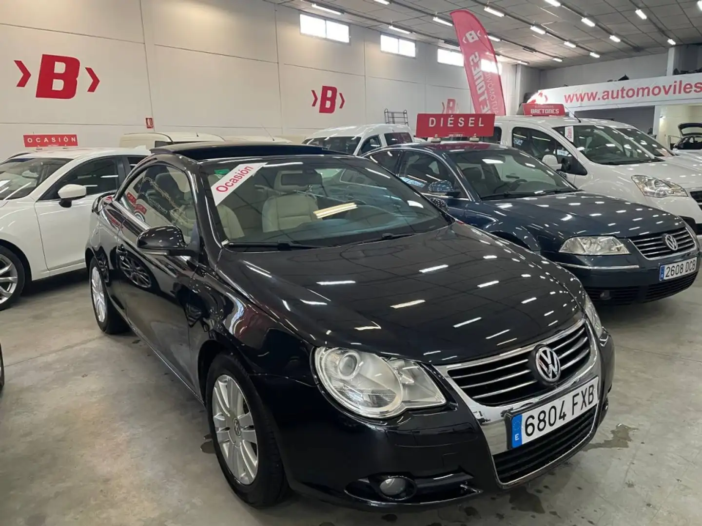 Volkswagen Eos 2.0TDI DPF Negro - 2